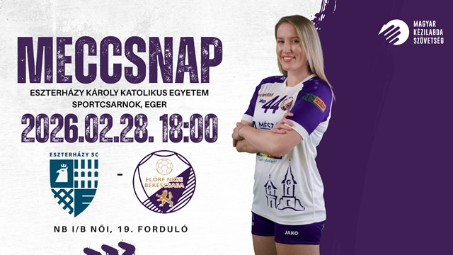Eszterházy SC - Tappe-Békéscsabai Előre NKSE